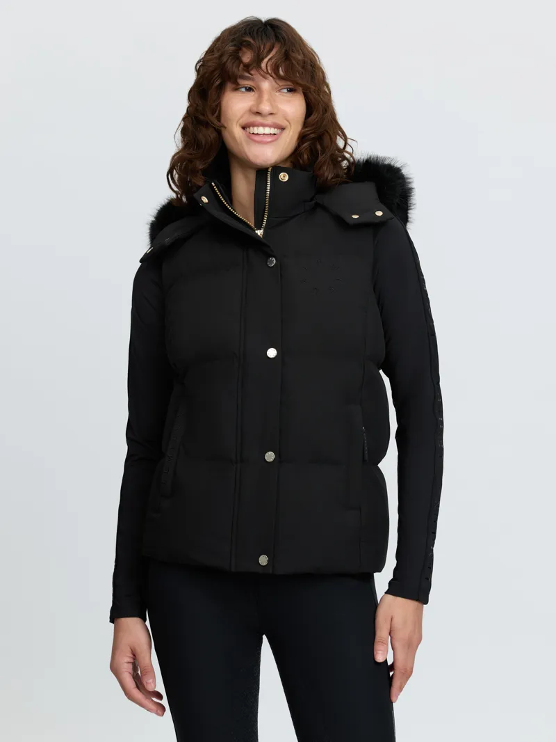 LeMieux Margot Hooded Gilet Black