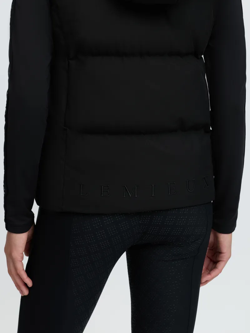 LeMieux Margot Hooded Gilet Black-5