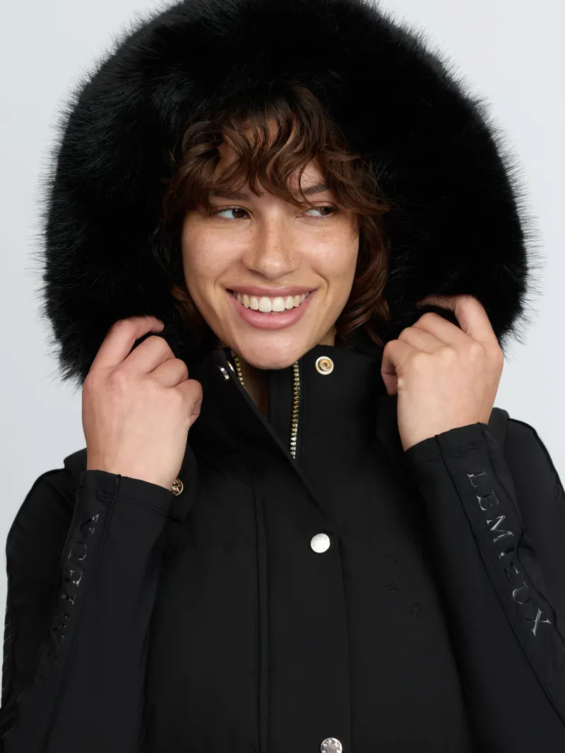 LeMieux Margot Hooded Gilet Black-3