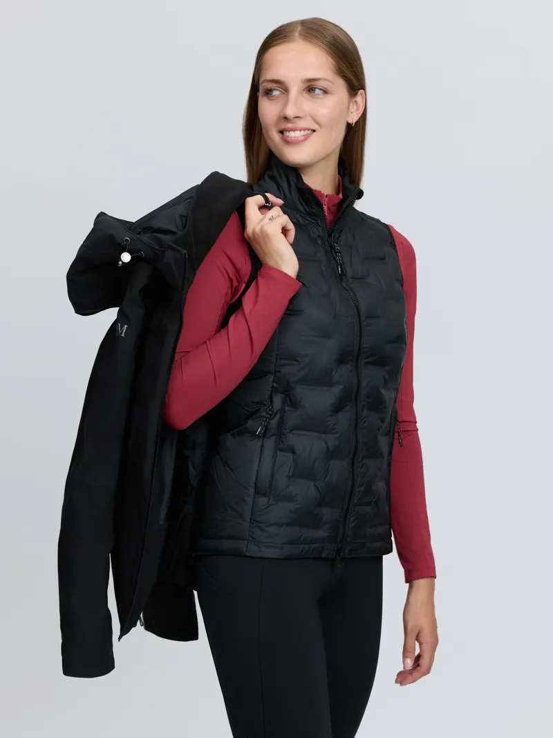 LeMieux Brooke 3 in 1 Waterproof Hybrid Jacket Black-6