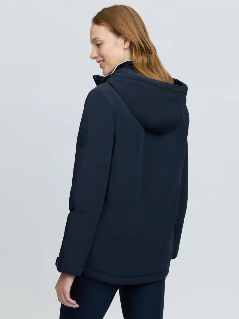 LeMieux Phoebe Half Zip Waterproof Anorak Navy-1