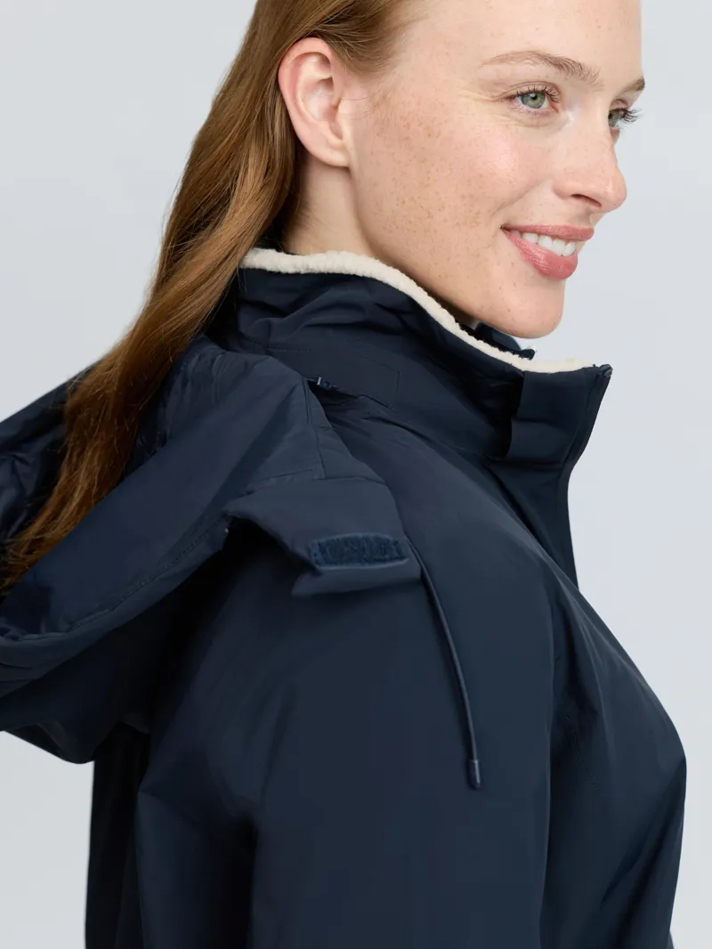 LeMieux Phoebe Half Zip Waterproof Anorak Navy-2