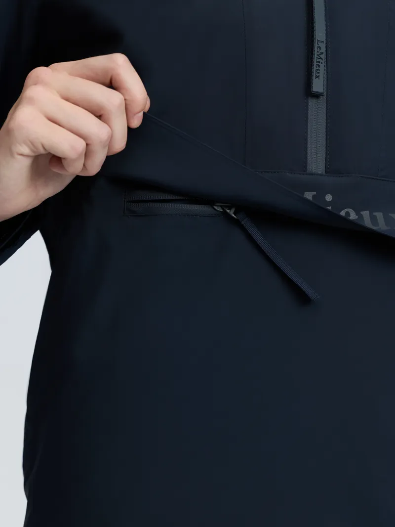 LeMieux Phoebe Half Zip Waterproof Anorak Navy-4