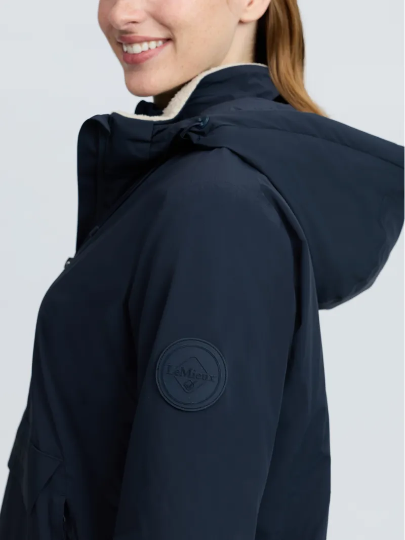 LeMieux Phoebe Half Zip Waterproof Anorak Navy-6