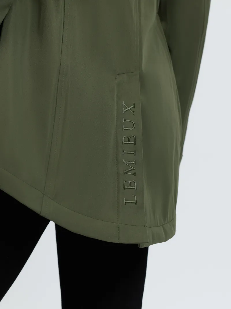 LeMieux Heritage Beatrice Waterproof Coat - Olive-3