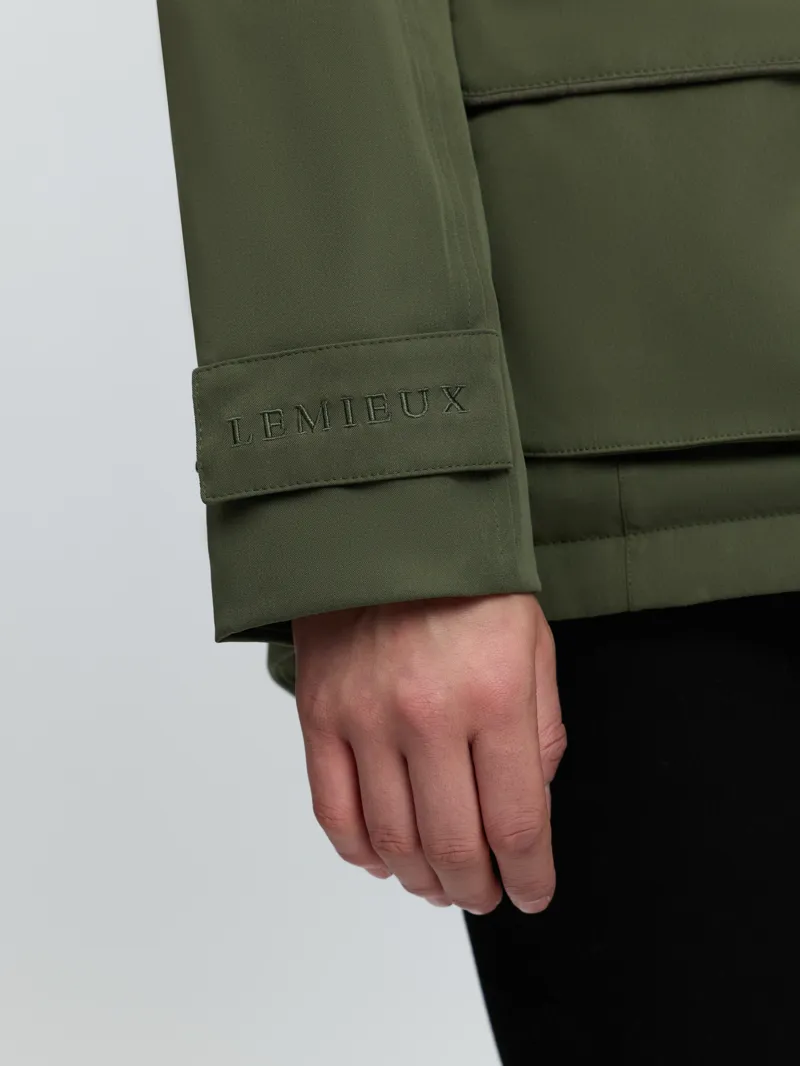 LeMieux Heritage Beatrice Waterproof Coat - Olive-4