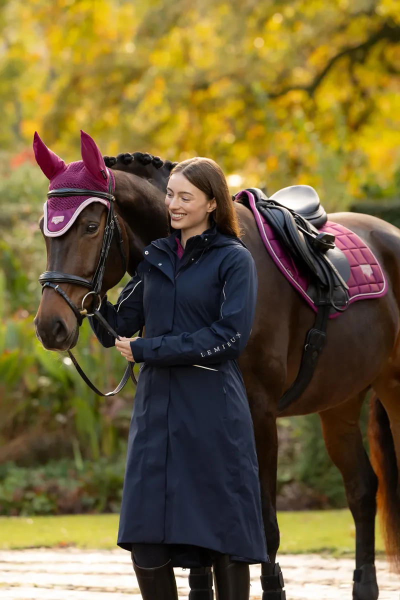 LeMieux Stormwear Performance Riding Coat Navy-11