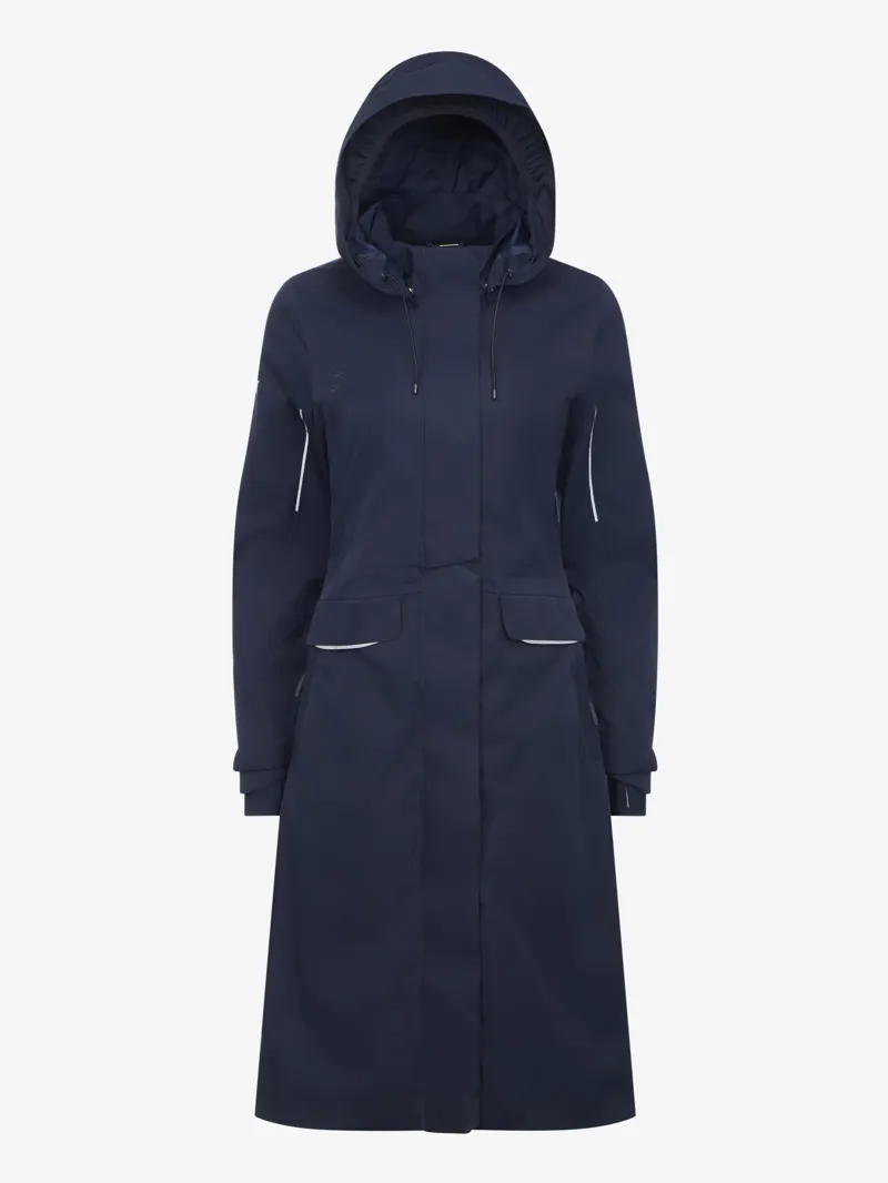 LeMieux Stormwear Performance Riding Coat Navy-12