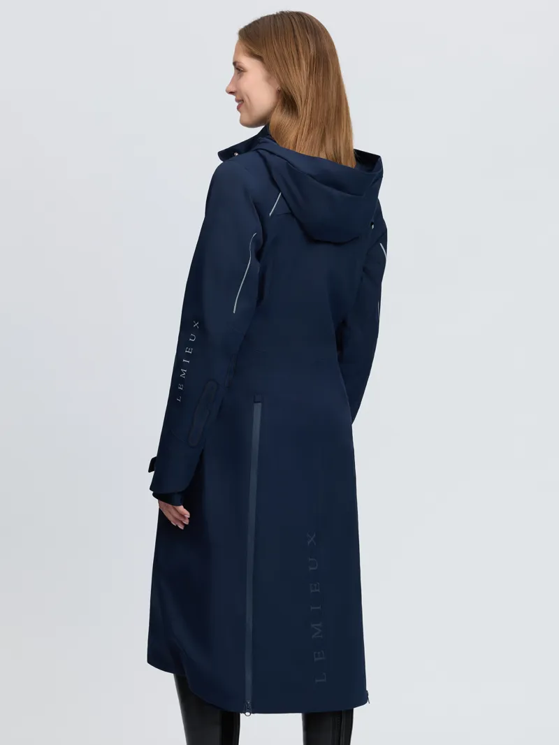 LeMieux Stormwear Performance Riding Coat Navy-1