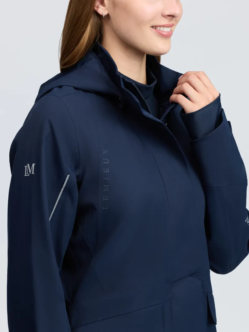 LeMieux Stormwear Performance Riding Coat Navy-2