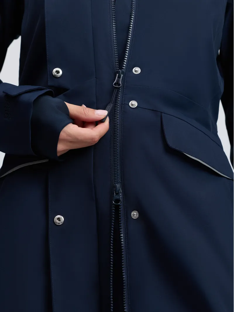 LeMieux Stormwear Performance Riding Coat Navy-8