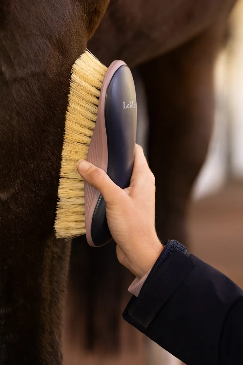 LeMieux Body Brush - Navy-1