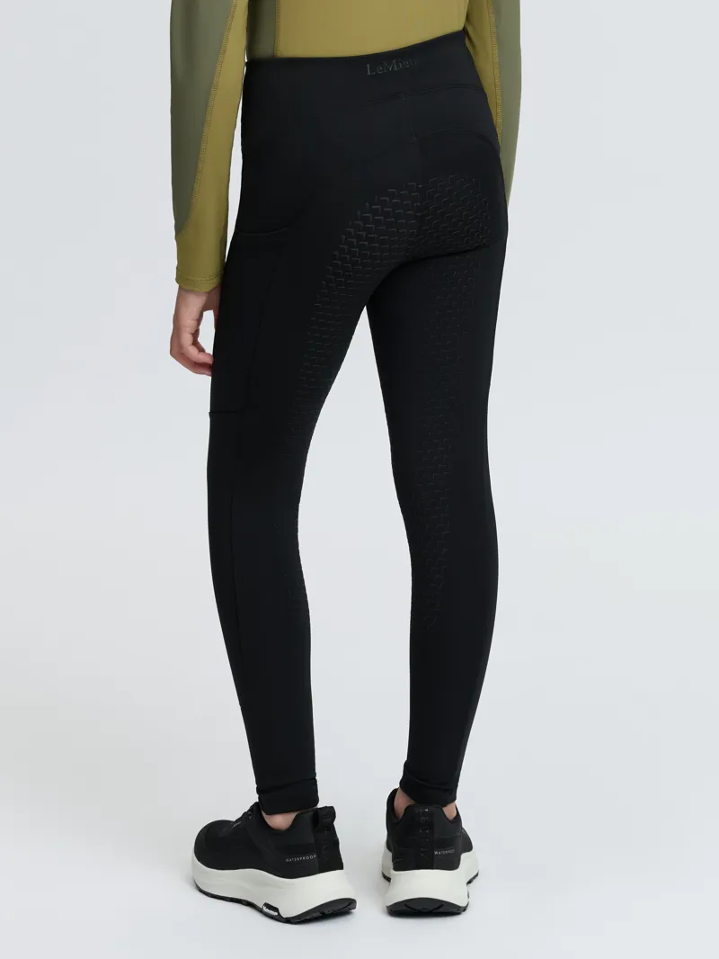 LeMieux Mini Nora Brushed Pull On - Black-1