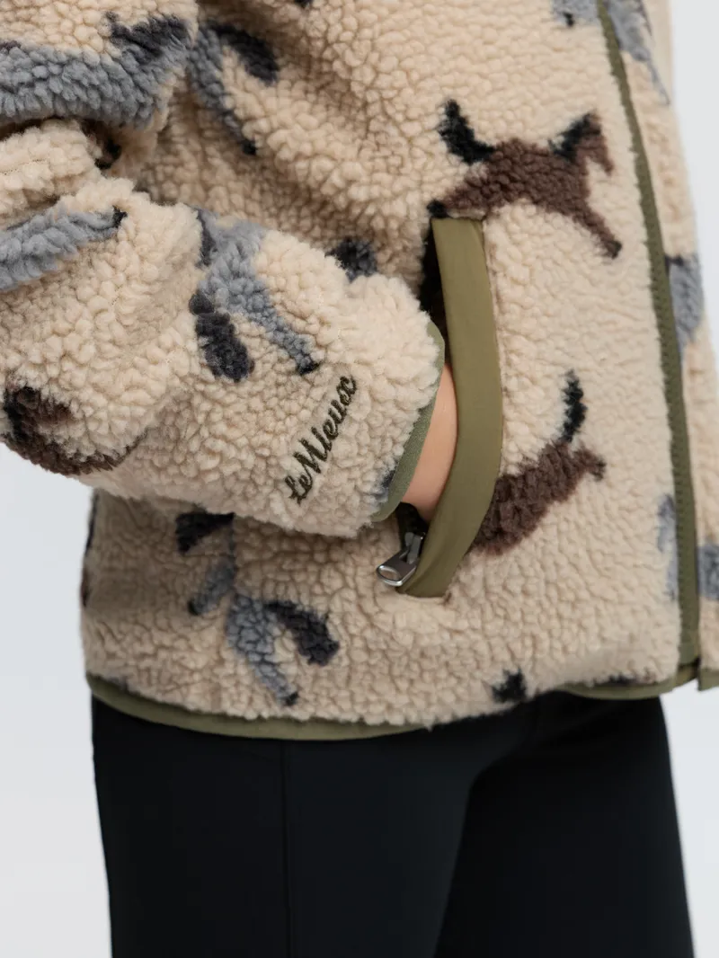 LeMieux Mini Theo Pony Fleece - Willow Green-2