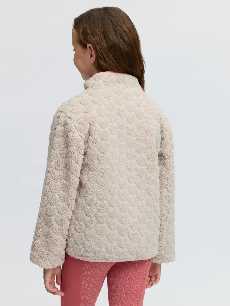 LeMieux Mini Thora Heart Fleece - Stone-2
