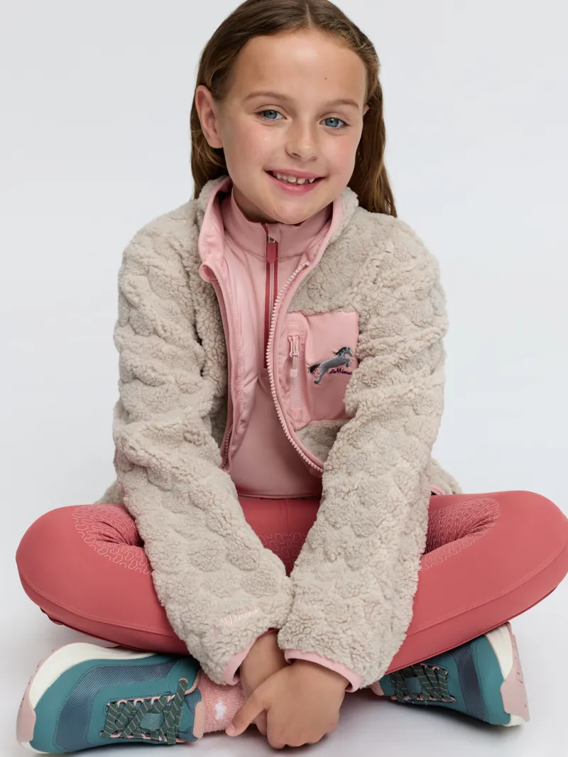 LeMieux Mini Thora Heart Fleece - Stone-4