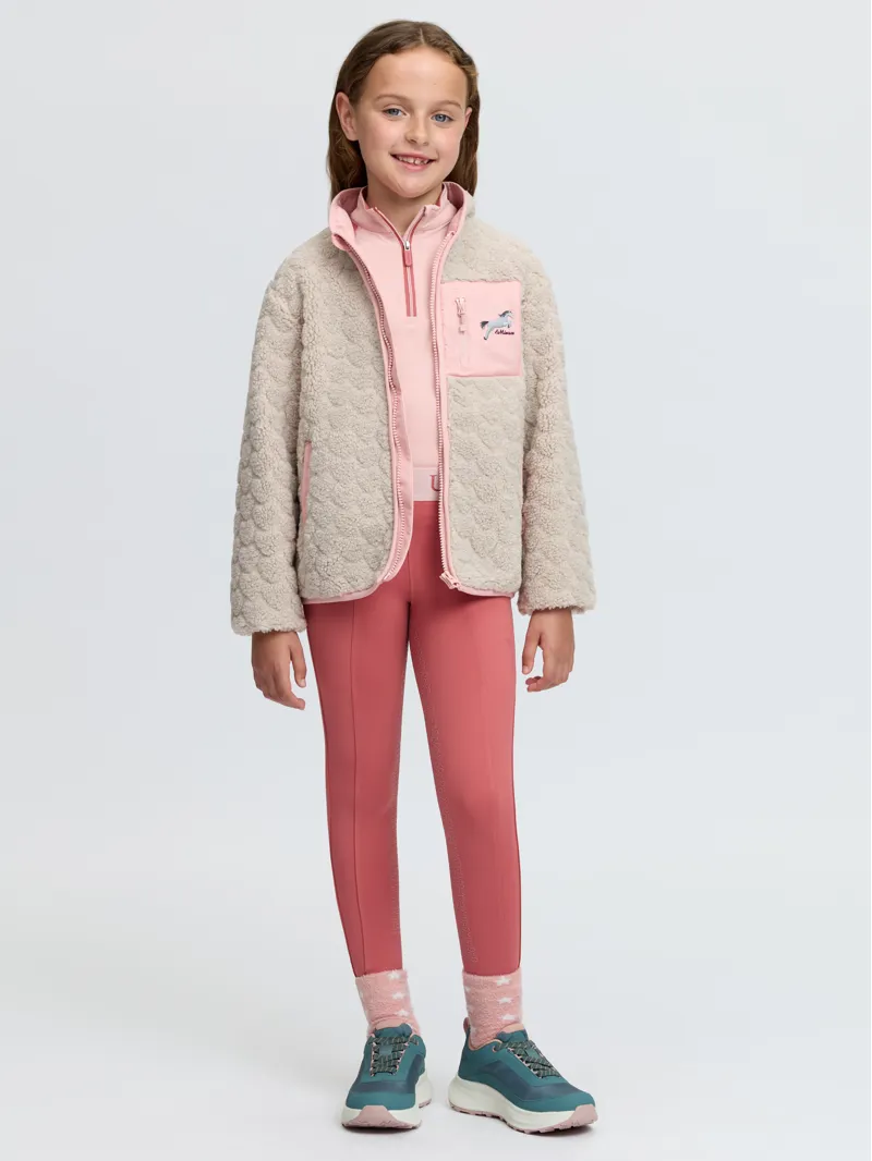 LeMieux Mini Thora Heart Fleece - Stone-5