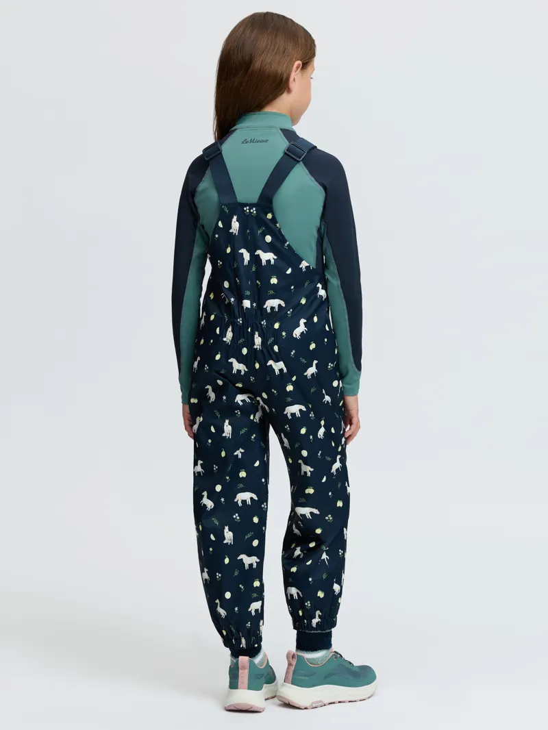 LeMieux Mini Pippin Splash Dungarees - Navy-1