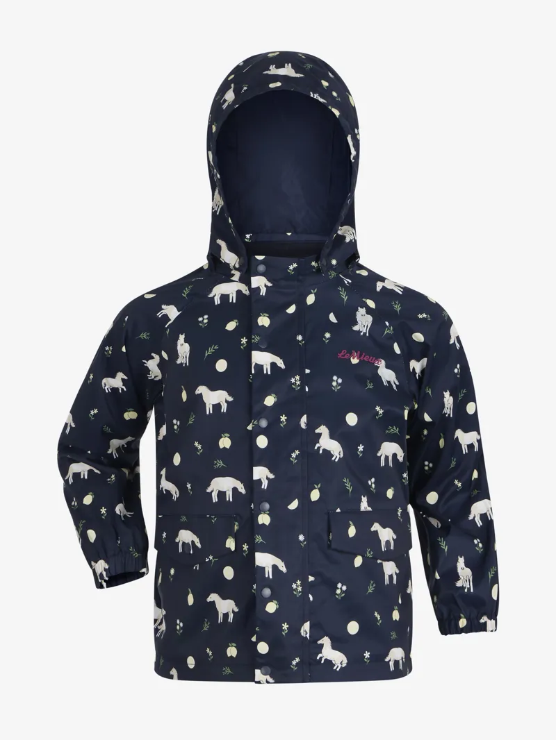 LeMieux Mini Pippin Splash Jacket - Navy-3
