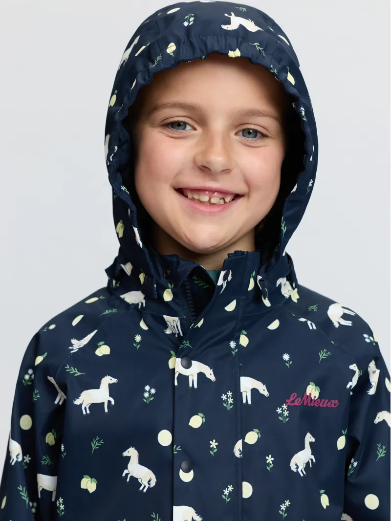 LeMieux Mini Pippin Splash Jacket - Navy-2