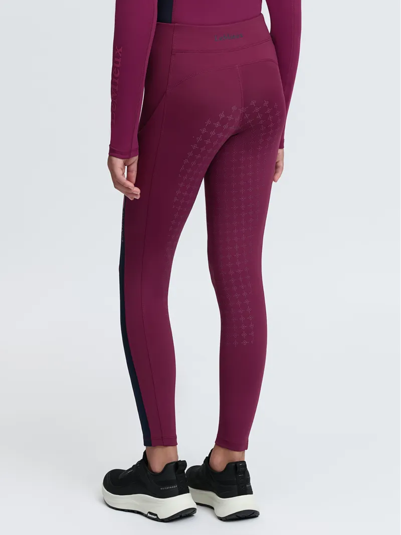LeMieux Young Rider Orla Pull Ons - Blackberry-4