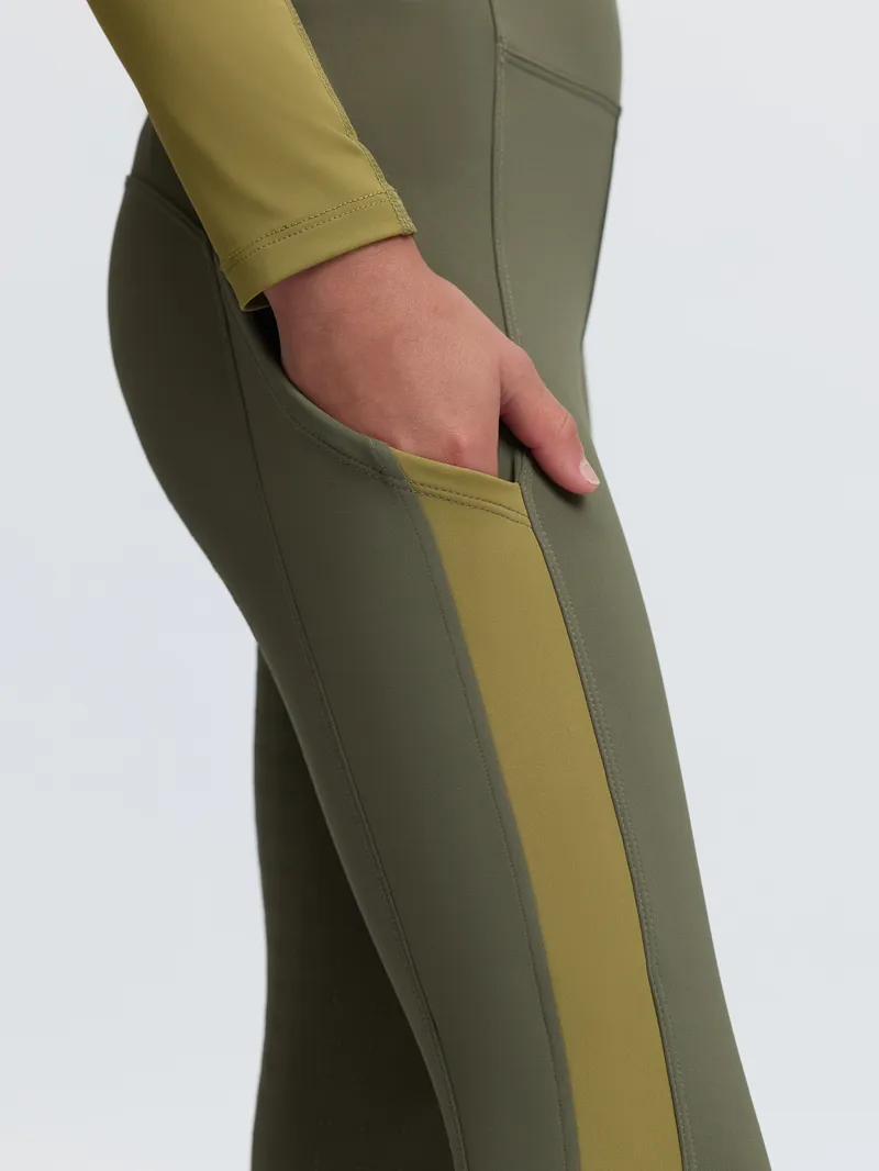 LeMieux Young Rider Orla Pull Ons - Willow Green-3