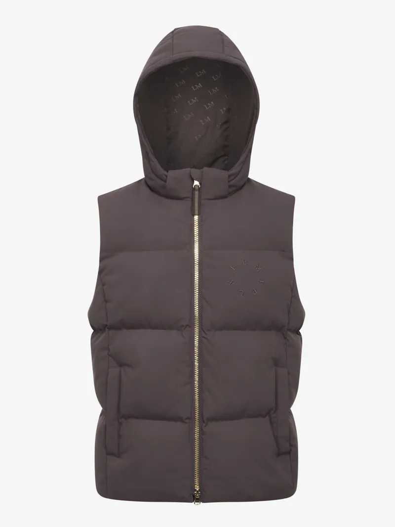 LeMieux Young Rider Joey Hooded Gilet Cocoa