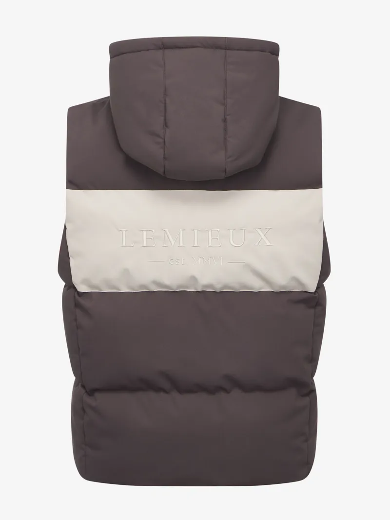 LeMieux Young Rider Joey Hooded Gilet Cocoa-1
