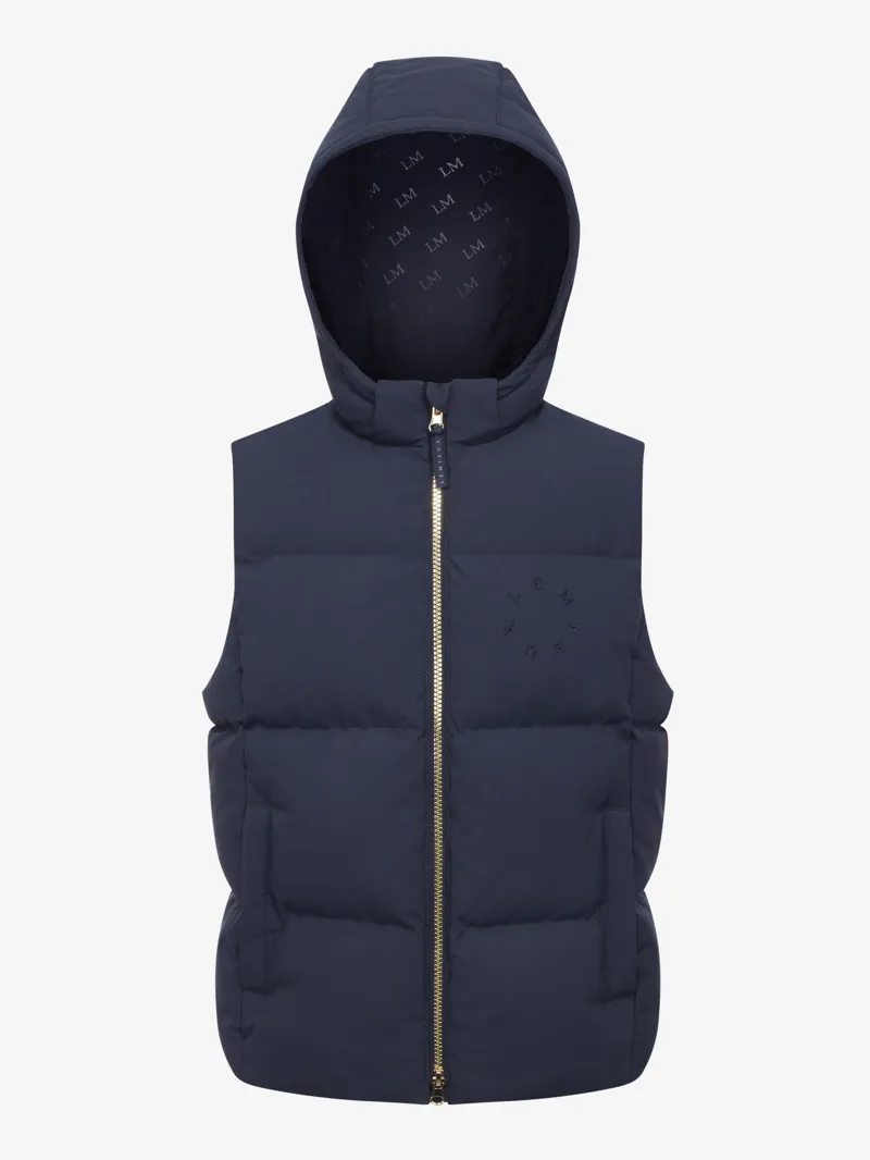LeMieux Young Rider Joey Hooded Gilet Navy-7