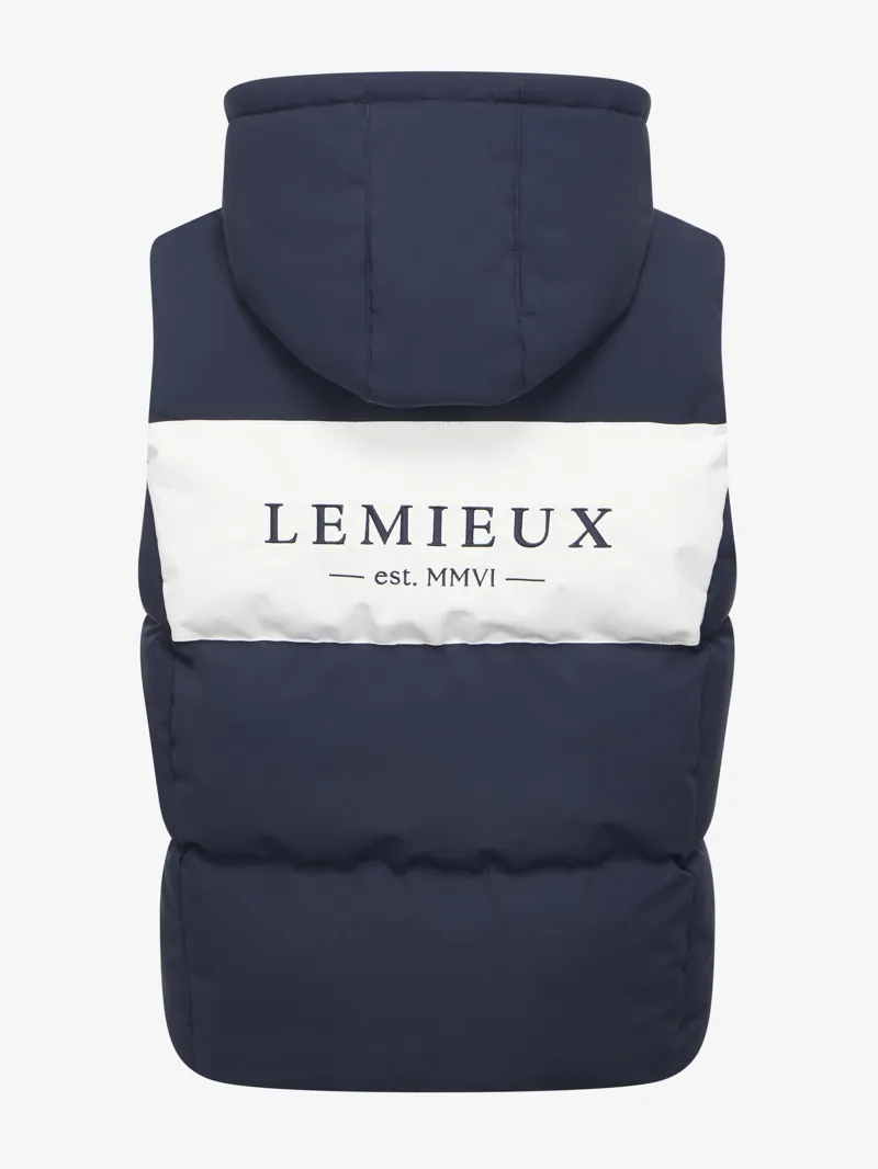 LeMieux Young Rider Joey Hooded Gilet Navy-8