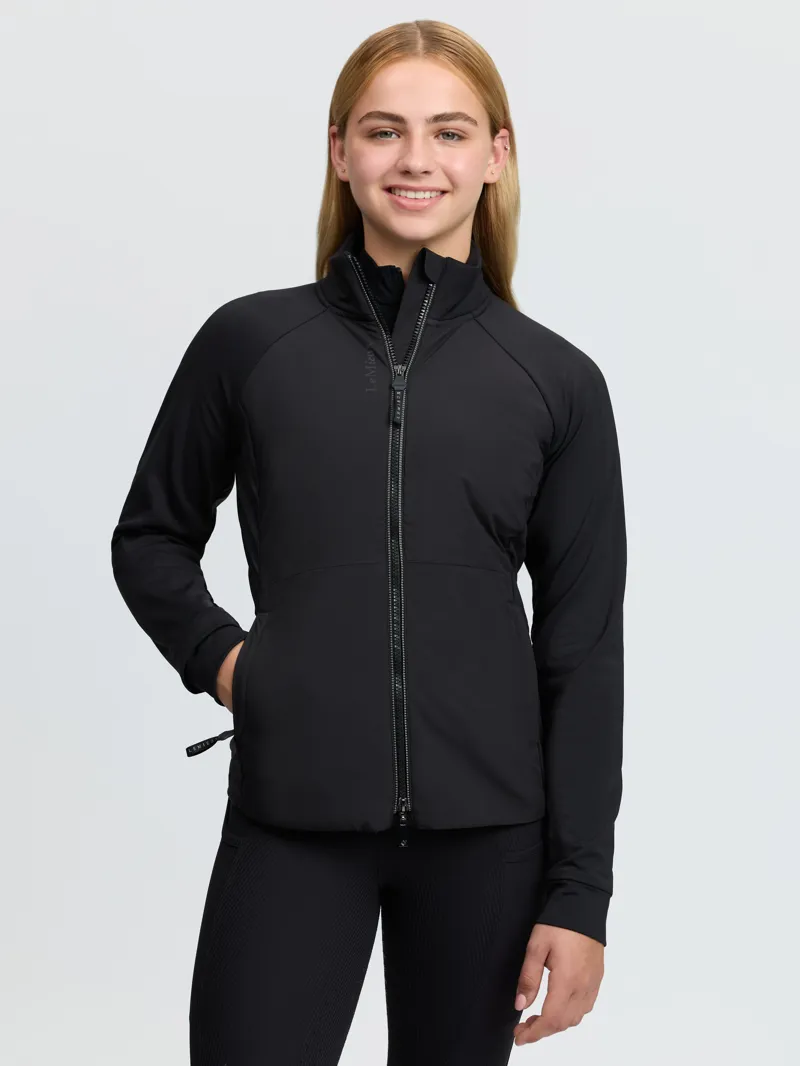 LeMieux Young Rider Betty Lightweight Jacket Black-1
