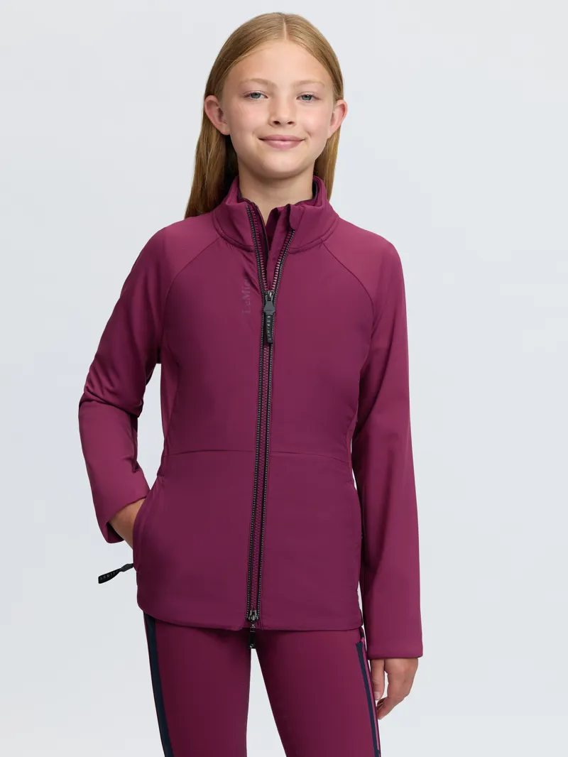 LeMieux Young Rider Betty Lightweight Jacket Blackberry