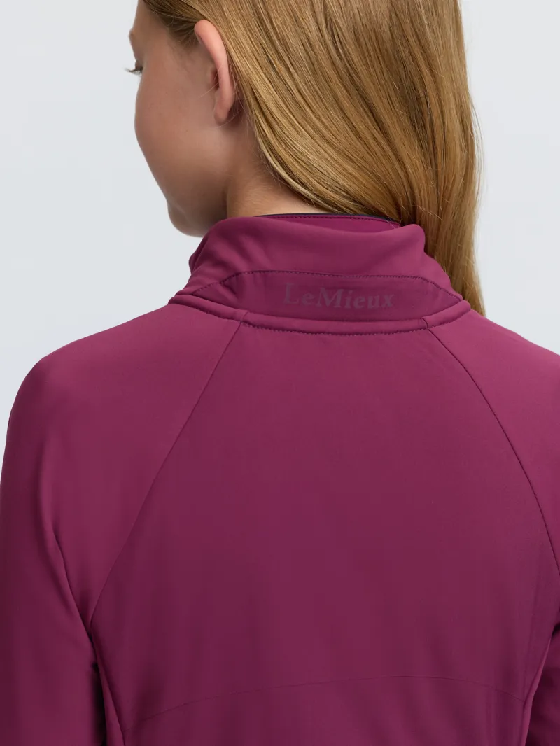 LeMieux Young Rider Betty Lightweight Jacket Blackberry-3