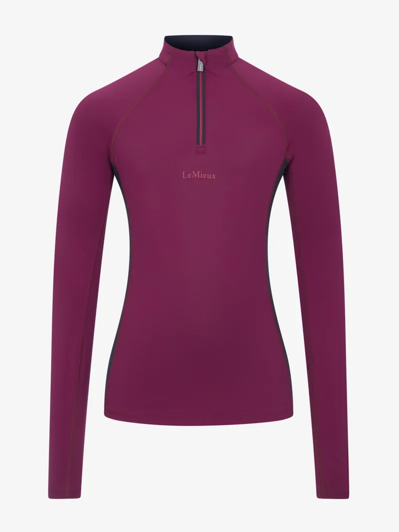 LeMieux Young Rider Classique Base Layer Blackberry-7