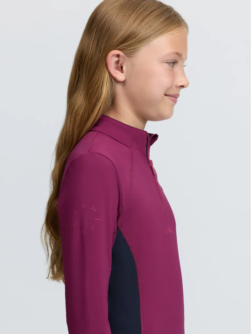 LeMieux Young Rider Classique Base Layer Blackberry-3
