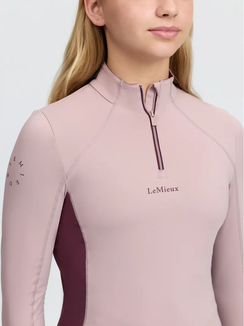 LeMieux Young Rider Classique Base Layer Wild Rose-3