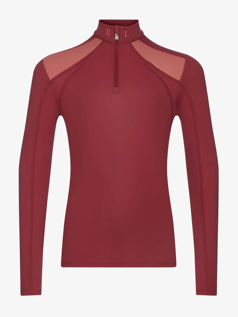 LeMiuex Young Rider Mia Mesh Base Layer Russet-5