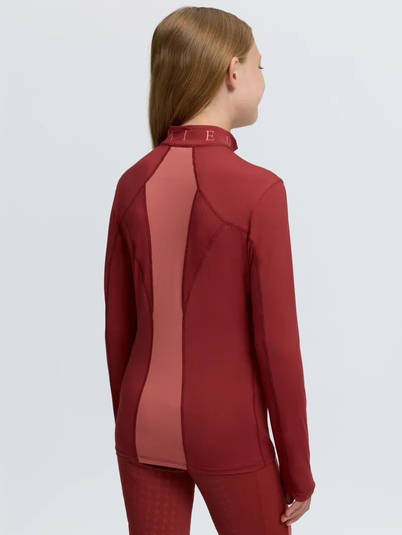LeMiuex Young Rider Mia Mesh Base Layer Russet-1