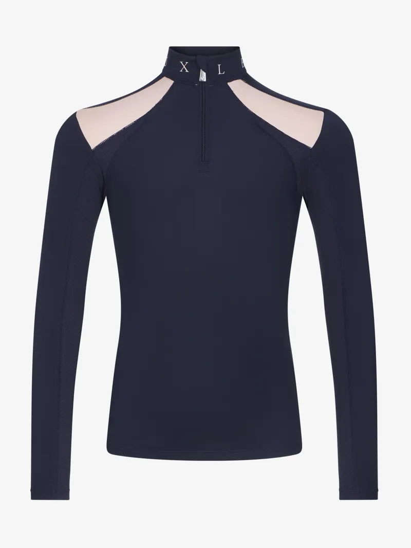 LeMieux Young Rider Mia Mesh Base Layer Navy