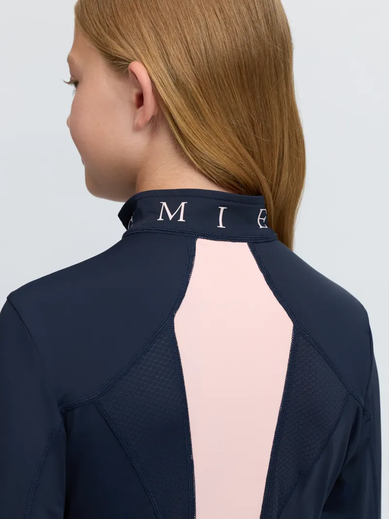 LeMieux Young Rider Mia Mesh Base Layer Navy-4