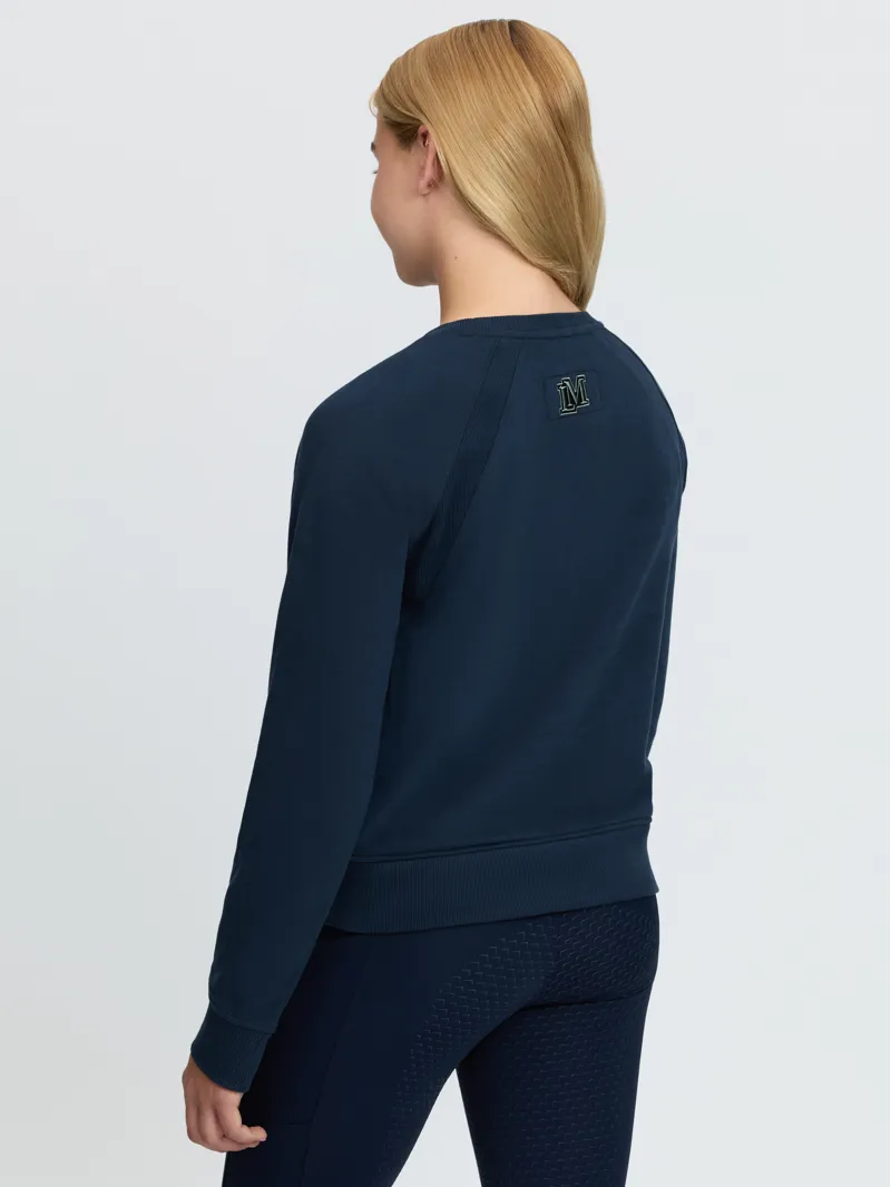 LeMieux Young Rider Shay Varsity Crew Navy-1
