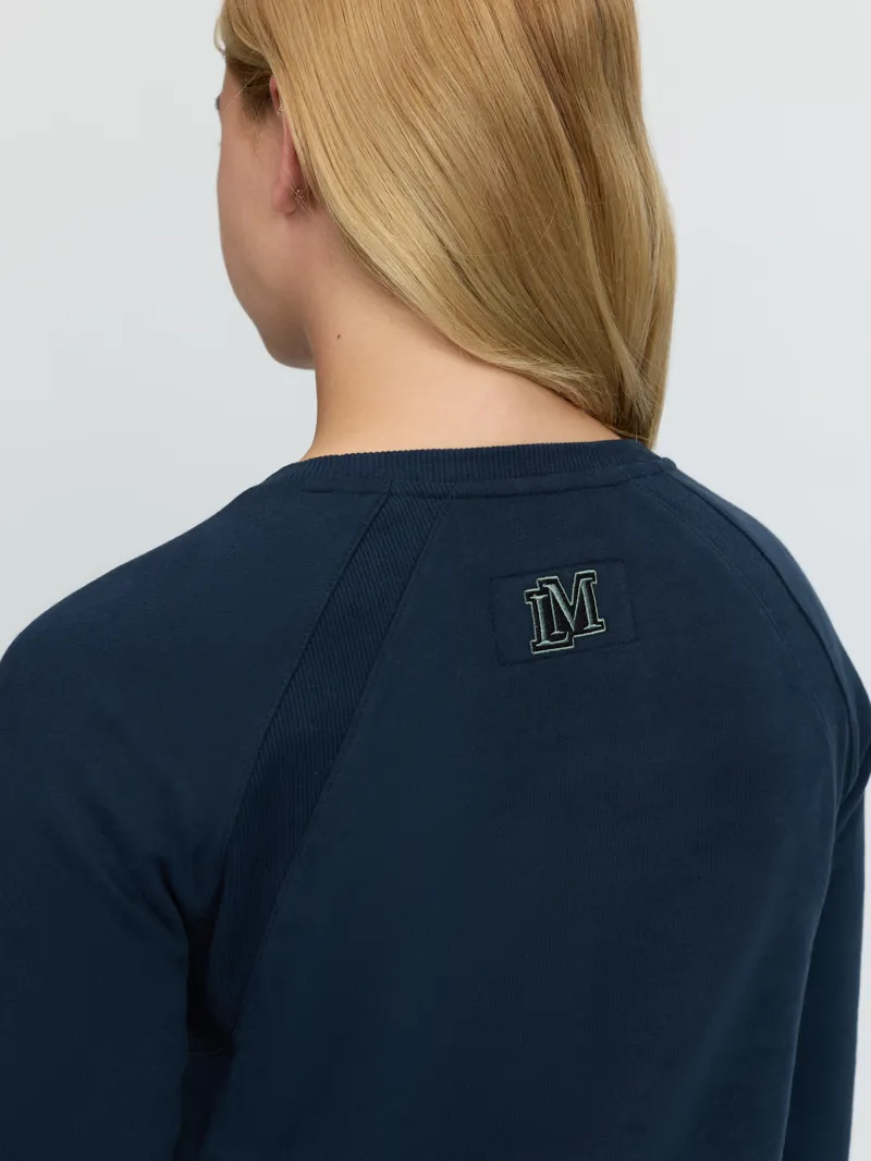 LeMieux Young Rider Shay Varsity Crew Navy-2