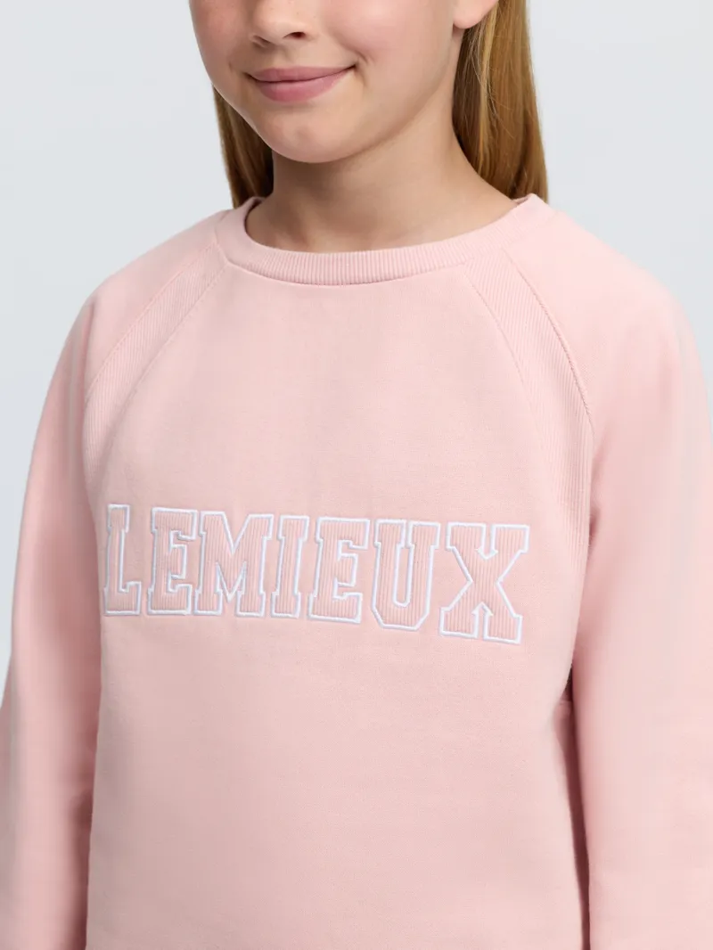 LeMieux Young Rider Shay Varsity Crew Petal-2