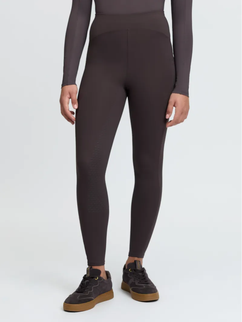 LeMieux Young Rider Nell Brushed Pull Ons - Cocoa