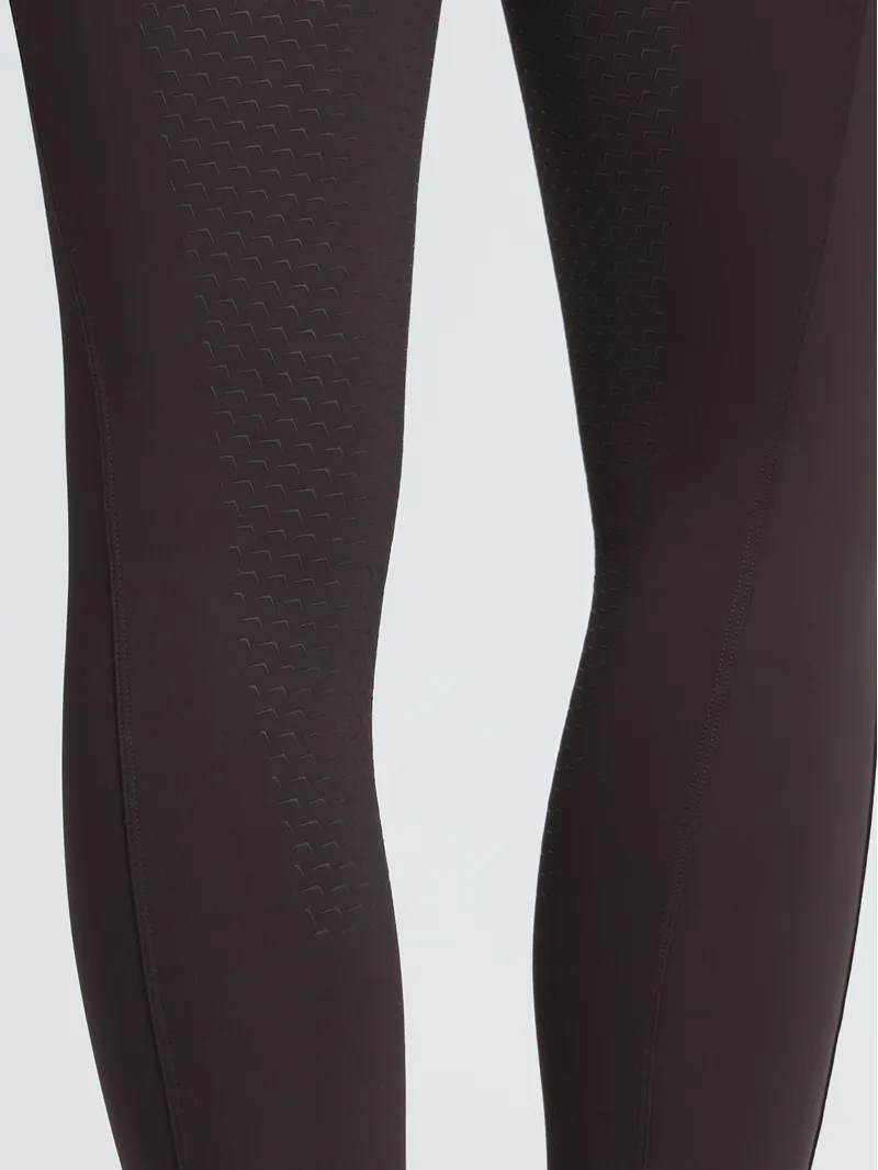 LeMieux Young Rider Nell Brushed Pull Ons - Cocoa-3
