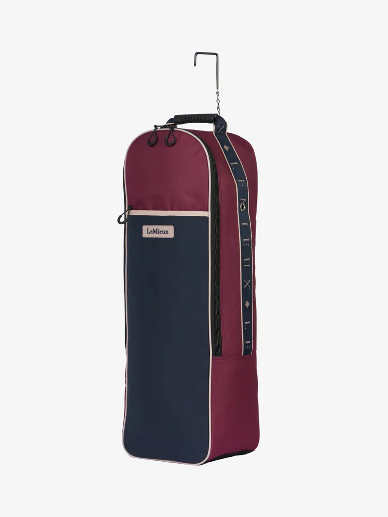 LeMieux Anatomical Bridle Bag - Blackberry