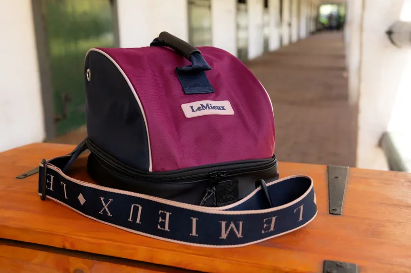 LeMieux Hat Bag - Blackberry-2