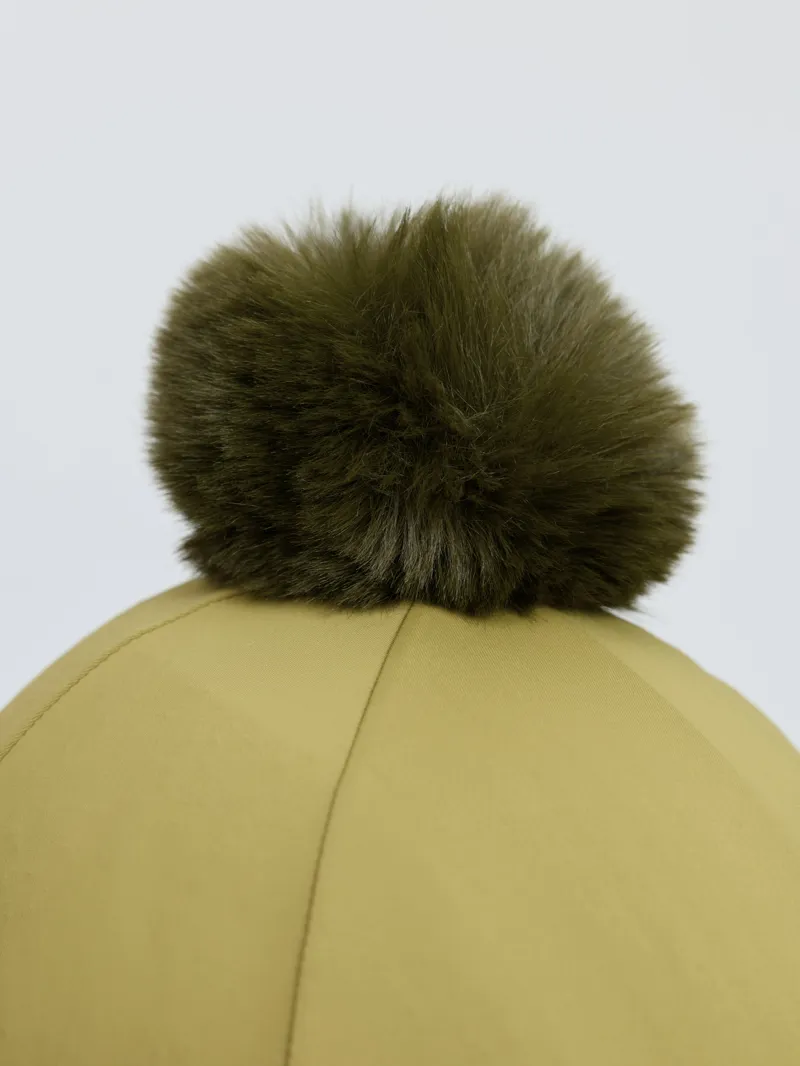 LeMieux Classique Pom Hat Silk - Gooseberry-1
