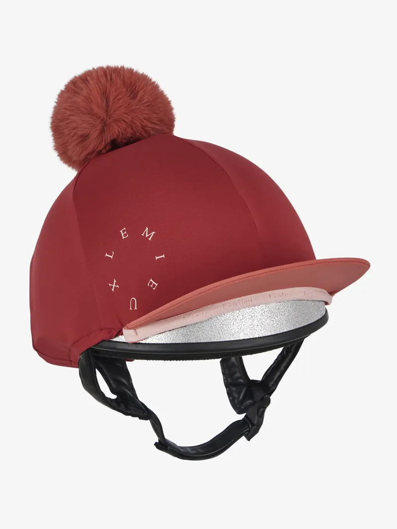 LeMieux Classique Pom Hat Silk - Russet