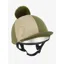 LeMieux Harlequin Hat Silk - Willow/Pear